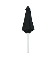 vidaXL Garden Parasol with Aluminum Pole 106.3"x96.9