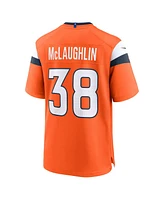 Nike Men's Jaleel McLaughlin Orange Denver Broncos Team Game Jersey