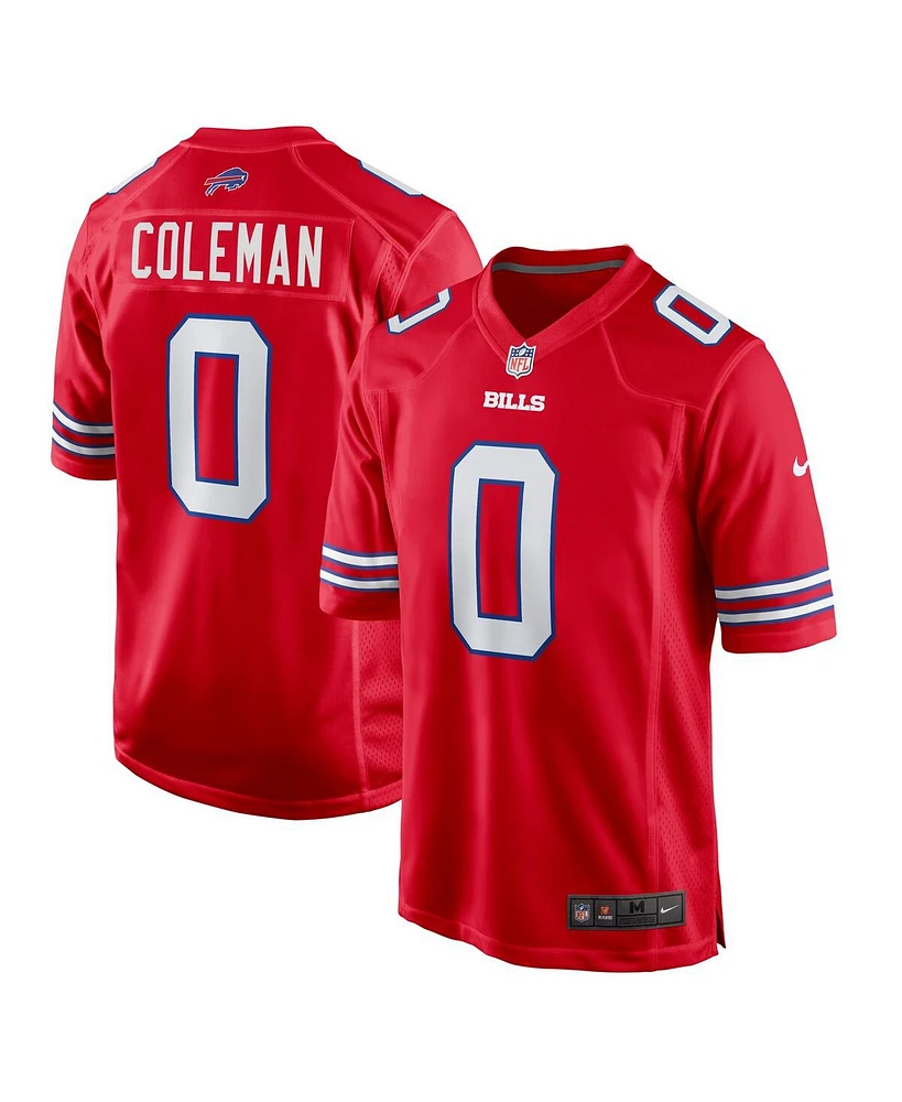 Nike Men's Keon Coleman Red Buffalo Bills Alternate Game Jersey