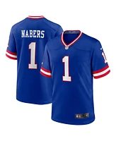 Nike Men's Malik Nabers Royal New York Giants 2nd Alternate Game Jersey