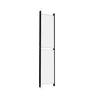 vidaXL 6-Panel Room Divider White 118.1"x86.6" Fabric