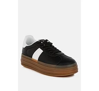 London Rag Knockout Faux Leather Lace-Up Sneakers