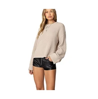 Edikted Women's Marleen Oversized Knit Sweater