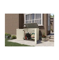 Slickblue Outdoor Heavy Duty Plastic Garbage Bin Trash Can Storage Shed