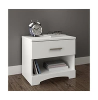 Slickblue Modern 1 Drawer Nightstand End Side Table Storage