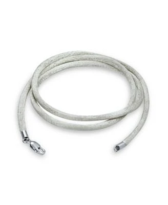 Bling Jewelry Soft Thin Satin Silk Cord Strand Necklace For Pendant Layering .925 Sterling Silver