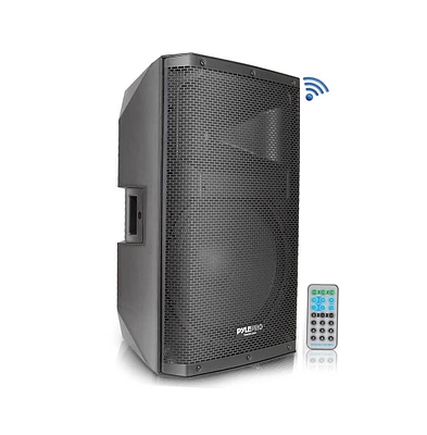 Pyle 15" Bluetooth Stage & Studio Pa Speaker with MP3/Usb/Sd Playback, 1400W, Digital Lcd Display & Led Lights