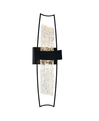 Cwi Lighting 26" Metal Guadiana Integrated Led Wall Light