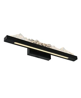 Cwi Lighting 5" Metal Himalayas Integrated Led Vanity Light