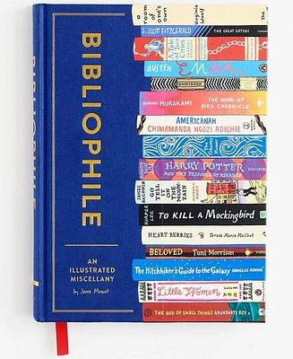 Bibliophile: An Illustrated Miscellany (Book for Writers, Book Lovers Miscellany with Booklist) by Jane Mount (Illustrator)