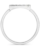 Diamond Open Rectangle Statement Ring (1/2 ct. t.w.) 14k Yellow or White Gold, Created for Macy's