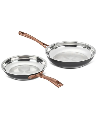 Cuisinart Matte Black Elegance 8" and 10" Skillet Set