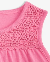 Epic Threads Toddler Girls Crochet Tank Top, Exclusively at Macy's