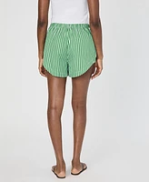 French Connection Women's Alexis Cotton Drawstring Shorts