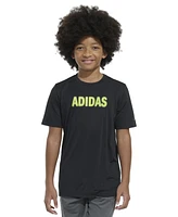 adidas Big Boys Short-Sleeve Gradient Logo Graphic T-Shirt