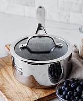 GreenPan Valencia Pro Stainless Steel 1.66-Qt. Saucepan with Lid