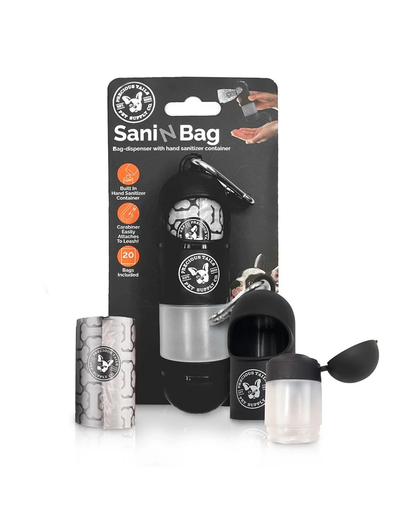 P.t. Supply Co. Sani N Bag Dispenser with Integrated Hand Sanitizer Holder