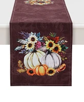 Laural Home Fall Feathers Table Runner, 13" x 90"