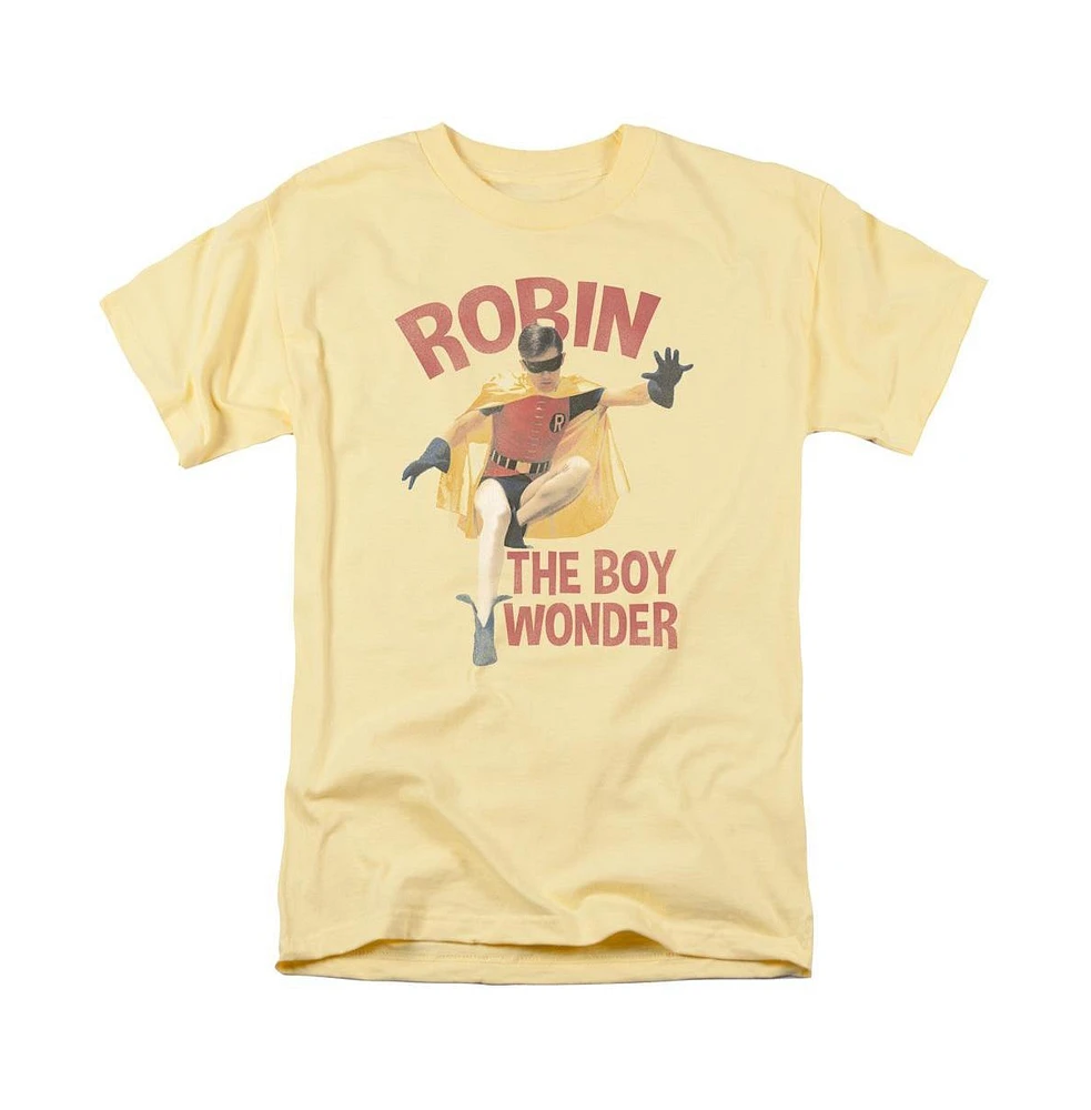 Batman Classic Tv Men's Boy Wonder Short Sleeve Adult Tee / T-Shirt