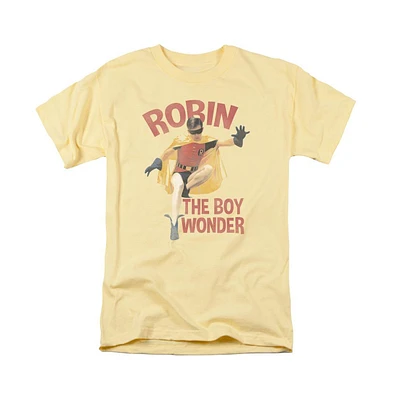 Batman Classic Tv Men's Boy Wonder Short Sleeve Adult Tee / T-Shirt