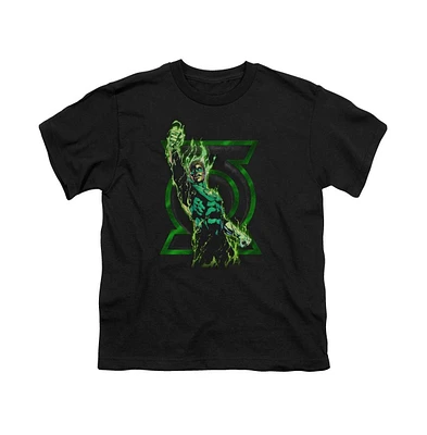 Green Lantern Boys Fully Charged Short Sleeve Tee / T-Shirt