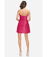 ONE33 Social Women's The Suri | Hot Pink Strapless Mini Cocktail Dress