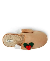 Dearfoams Men's Carson Holiday Thanksgiving Turkey Scuff Slipper