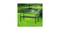 Slickblue Outdoor Garden Bench for Comfortable and Stylish Outdoor Seating