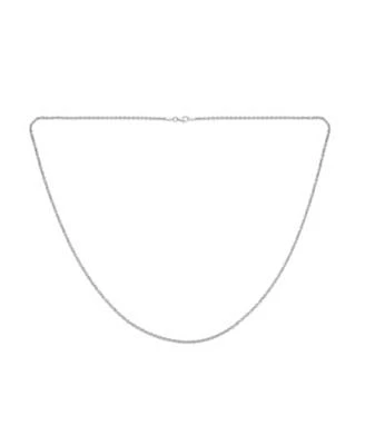 Bling Jewelry Thin Basic Rolo Cable Link Chain Necklace 2mm .925 Sterling Silver