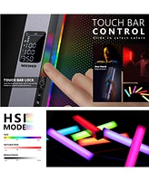 Neewer Rgb Led Video Light Stick, Touch Bar & App Control, Magnetic Handheld Photography Light, Dimmable 3200K5600K CRI98+ Full-Color Led Light with 6