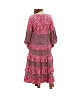 City Chic Plus Dreamweaver Maxi Dress