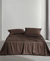 Calvin Klein Pearl Edge 300 Thread Count Cotton Sateen 4-Pc. Sheet Set