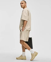 Mode of One Men's Regular-Fit Pinstripe 7" Shorts, Exclusively at Macy's