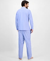 Club Room Men's Oxford Pajama Set, Exclusively at Macy's