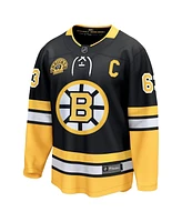 Men's Fanatics Brad Marchand Black Boston Bruins 100th Anniversary Premier Breakaway Player Jersey