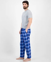Club Room Men's Berry Plaid Pajama Set, Exclusively at Macy's