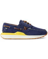 Polo Ralph Lauren Men's Train 89 Suede Moc-Toe Sneaker