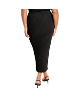 City Chic Plus Elia Skirt