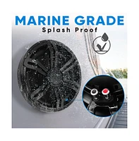 Pyle 12'' Slim Waterproof Subwoofer, 500W, Black