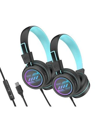 Mee Audio Kidjamz Kj55 Safe Listening Kids Headphones W Led Lights