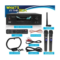 Pyle Wireless Bt Streaming Home Theater Receiver