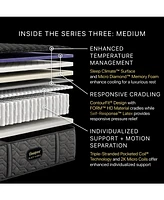 Beautyrest Black Hybrid Series Three 15" Medium Tight Top Mattress