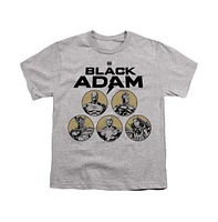 Black Adam Boys Contrast Group Short Sleeve Tee / T-Shirt