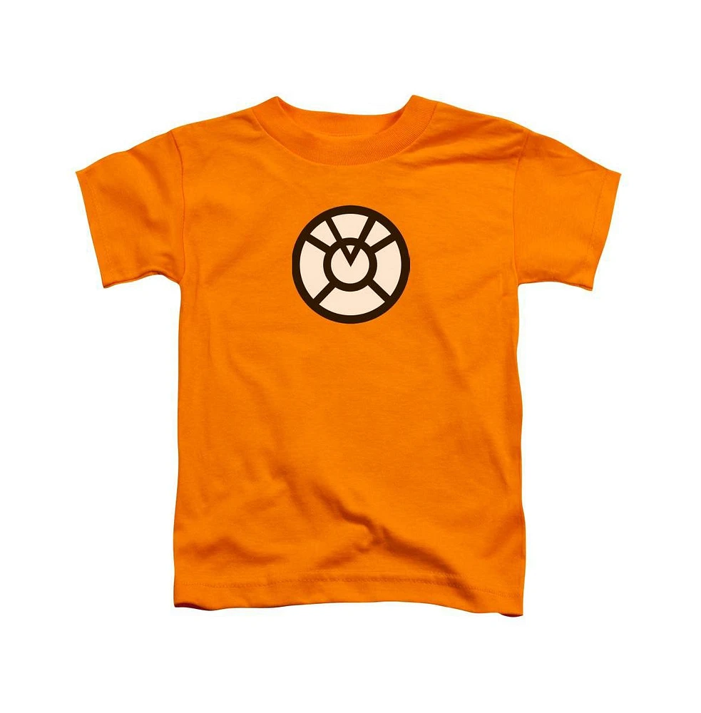 Green Lantern Toddler Girls Baby-Girls Agent Orange Short Sleeve Tee / T-Shirt