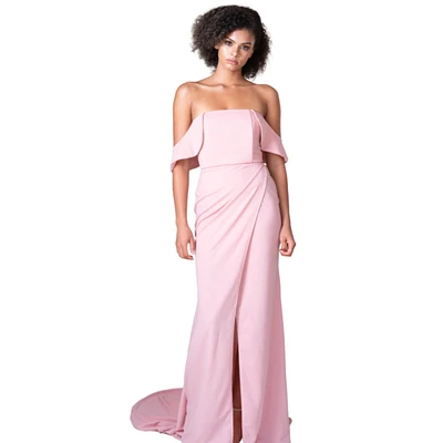 Pia Gladys Perey Women's Corset Off the Shoulder Dress