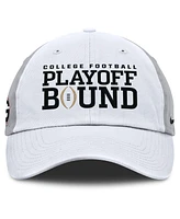 Nike Men's and Women's White/Gray Georgia Bulldogs 2024 College Football Playoff Club Adjustable Hat