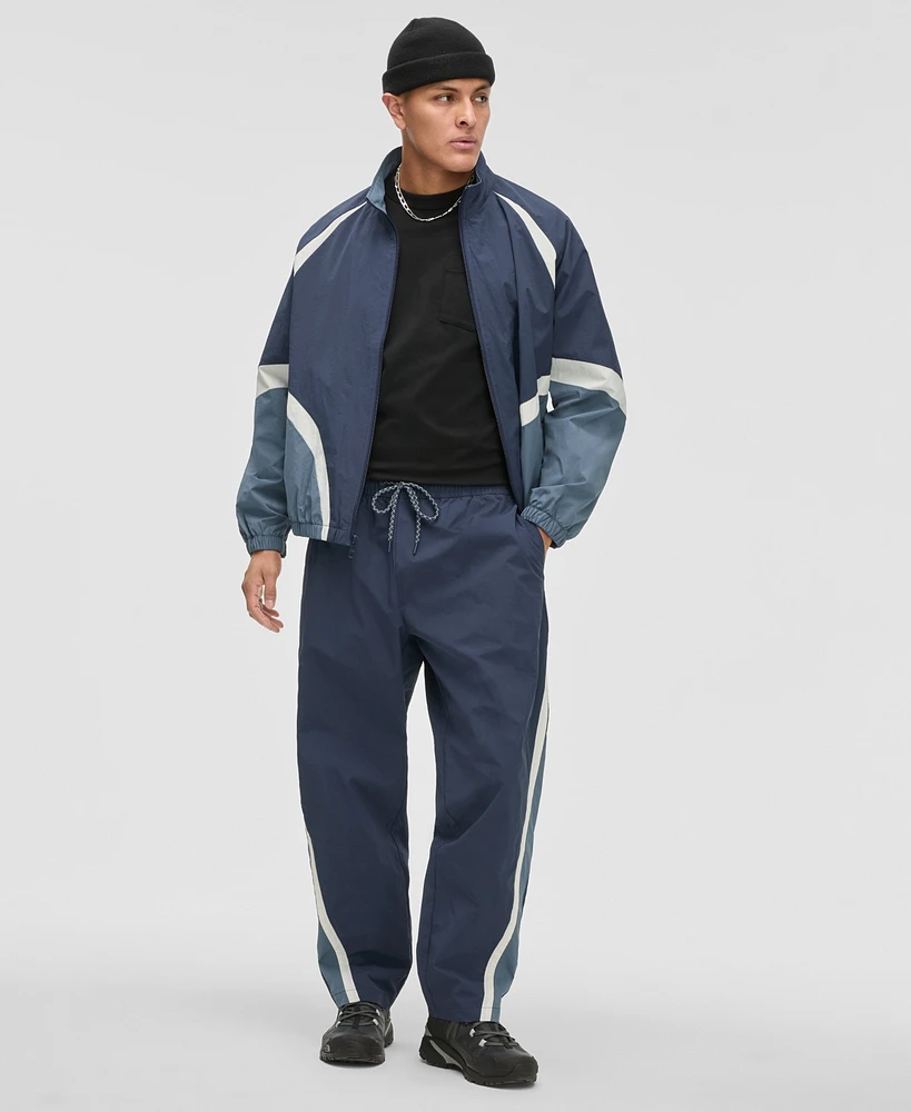 Mode of One Men's Side-Stripe Ripstop Track Pants, Exclusively at Macy's