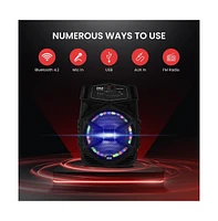 Pyle 12" Portable Bluetooth Pa Speaker System