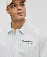 Mode of One Men's Cotton-Blend Stretch Short-Sleeve Shirt, Exclusively at Macy's