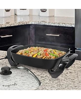 Megachef 11.81 Inch Electric Skillet with Non-Stick Coating